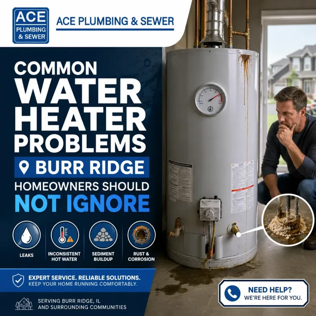 Common Water Heater Problems Burr Ridge Homeowners Should Not Ignore