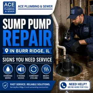 Sump Pump Repair in Burr Ridge