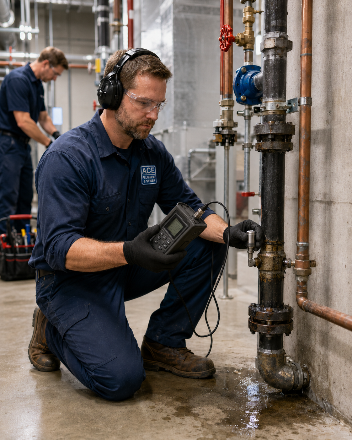commercial leak detection and repair in burr ridge & downers grove