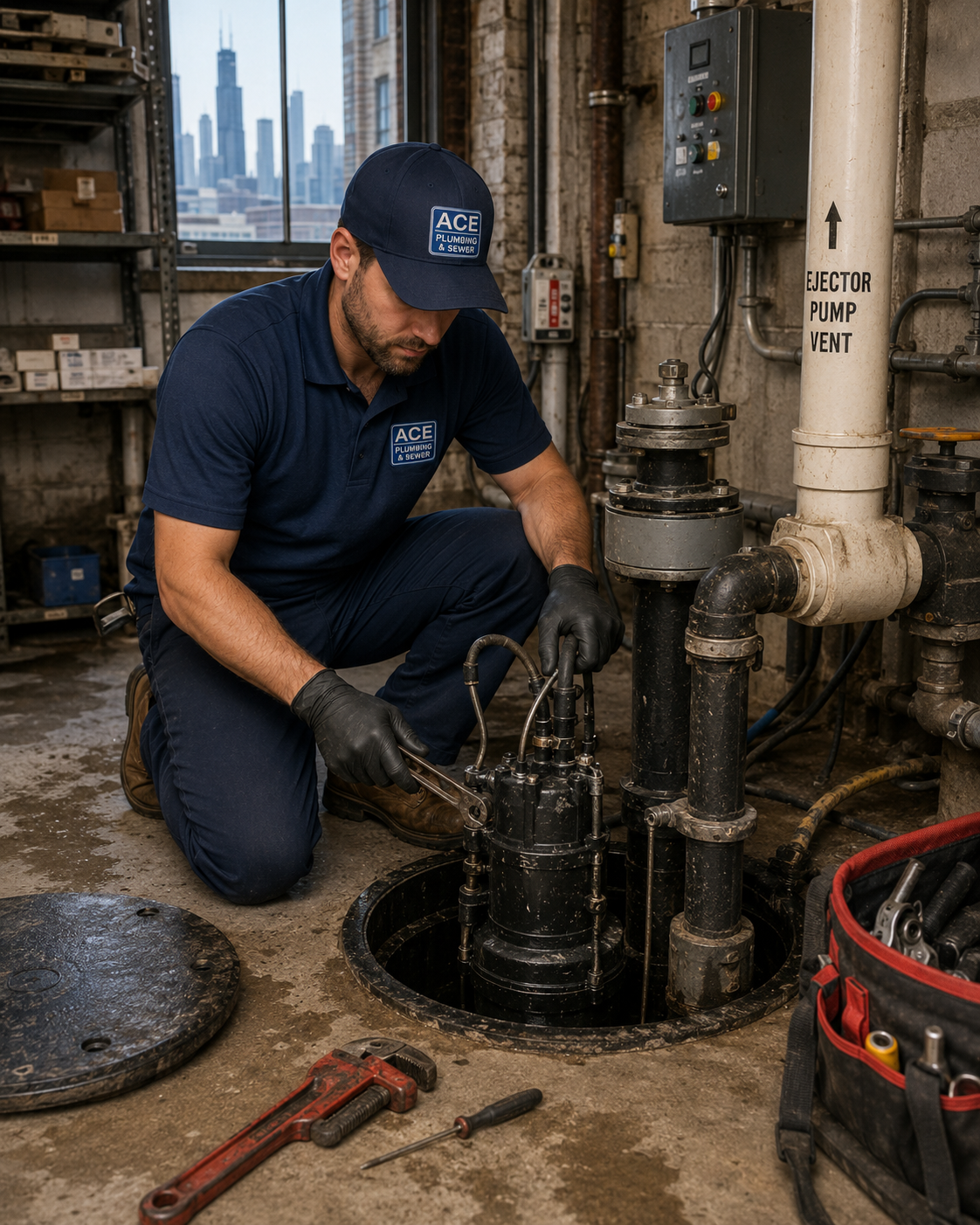 Commercial Sewage Ejector Pumps in Burr Ridge