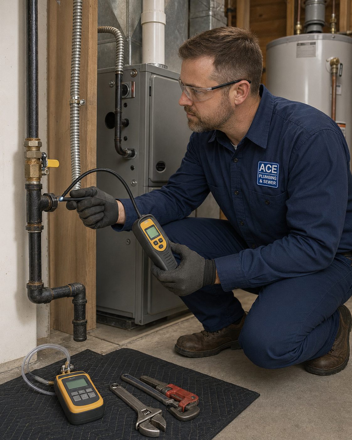 gas line services in burr ridge