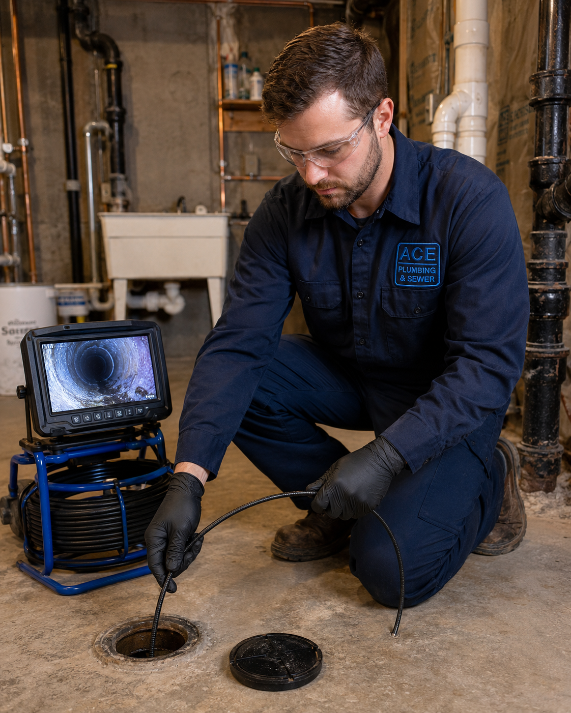 sewer camera inspection