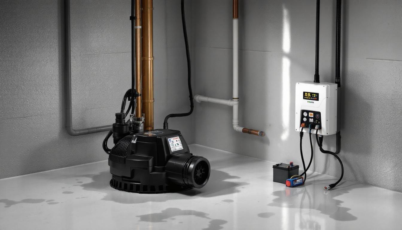 Best Battery Backup Sump Pump for Your Home