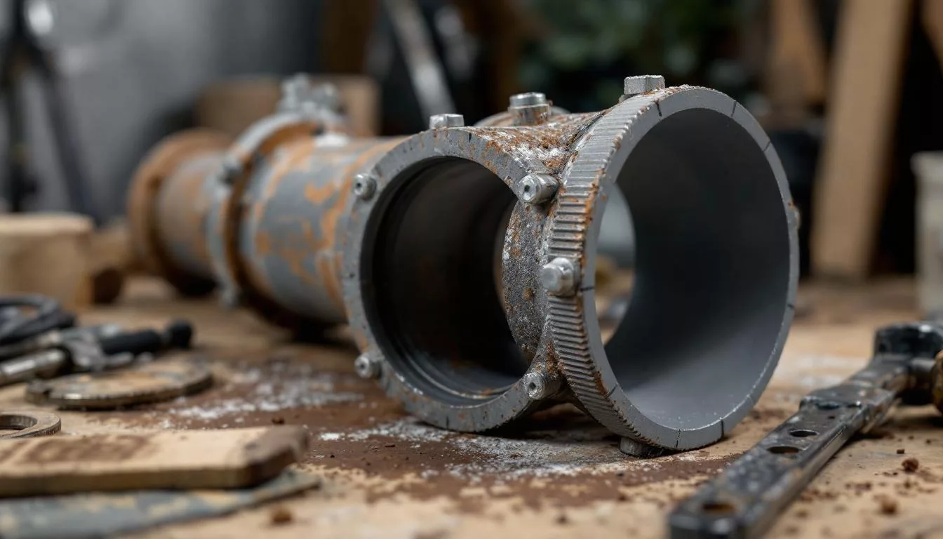 How to Install Cast Iron Sewer Pipe Repair Sleeve