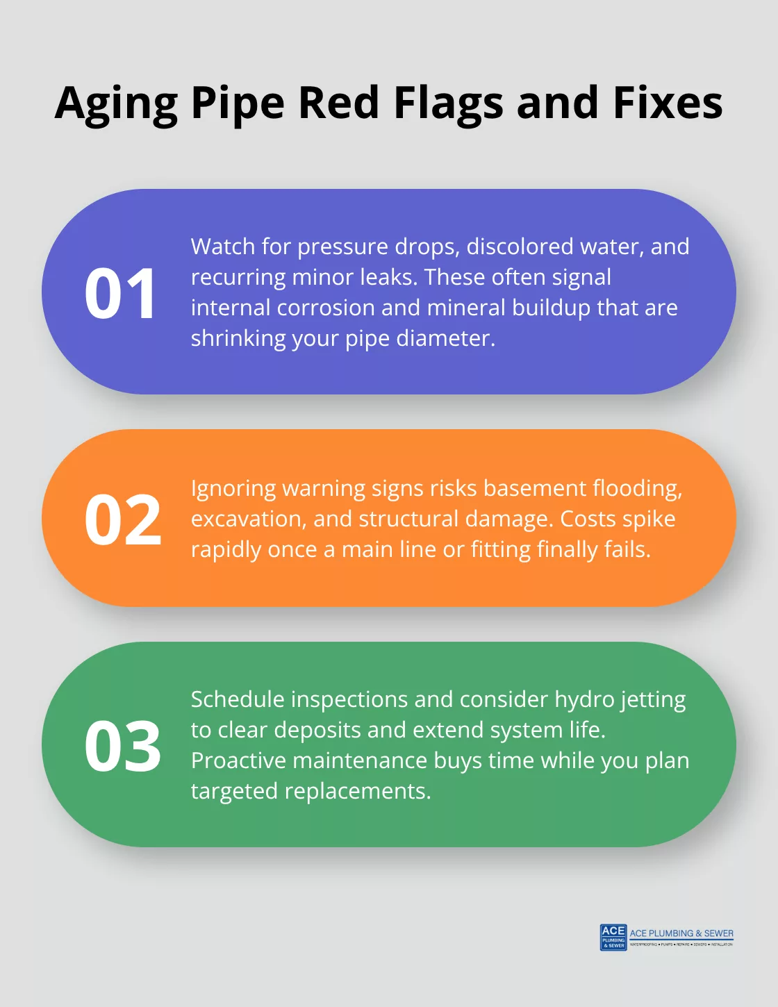 Three key insights on recognizing and addressing aging plumbing in western Chicago suburbs. - Indian Head Park plumber